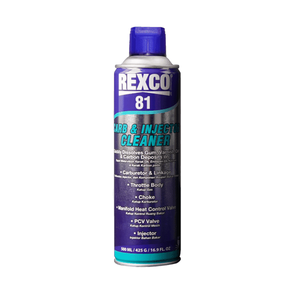 REXCO 81 CARB & INJECTOR CLEANER — gambar 1 dari 1