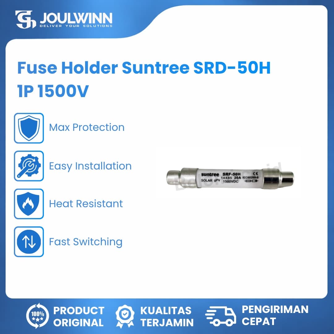 SUNTREE Fuse Holder Suntree SRD-50H 1P 1500V ā gambar 1 dari 1