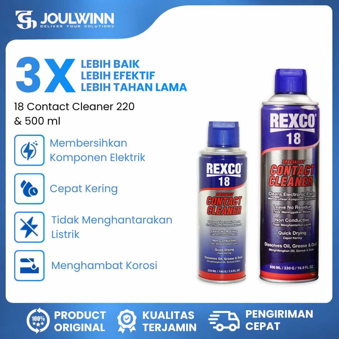Rexco 18 Specialist Contact Cleaner 220 & 500 ml — gambar 1 dari 1