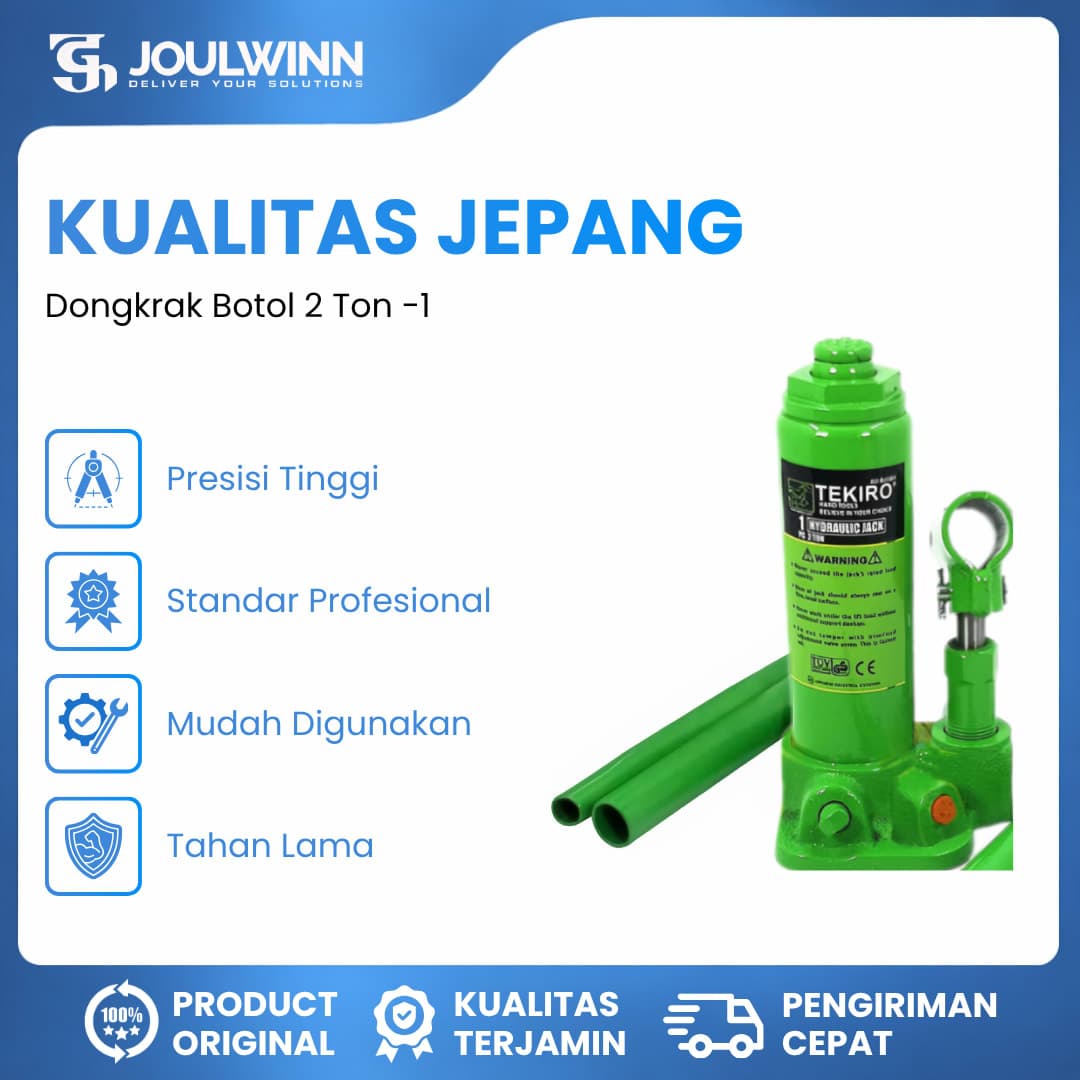 TEKIRO Dongkrak Botol 2 Ton -1 — gambar 1 dari 1