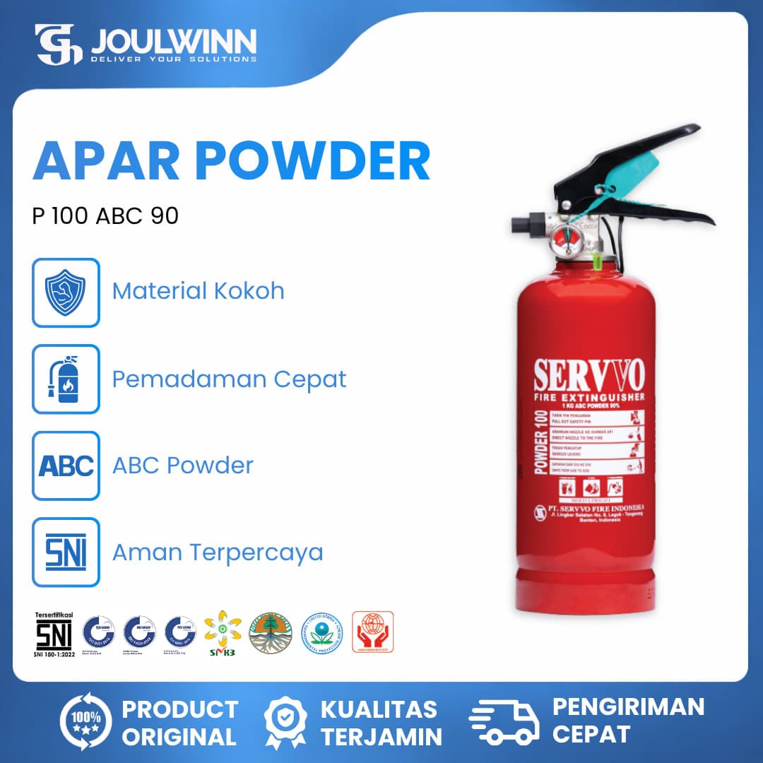 SERVVO APAR Powder P 100 ABC 90 — gambar 1 dari 1