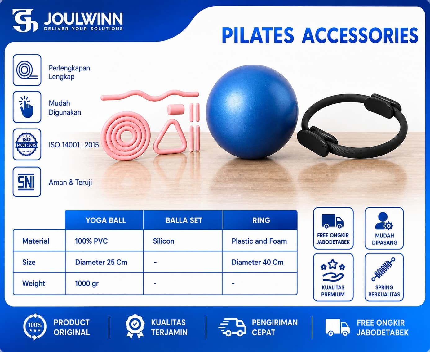 Pilates accessories